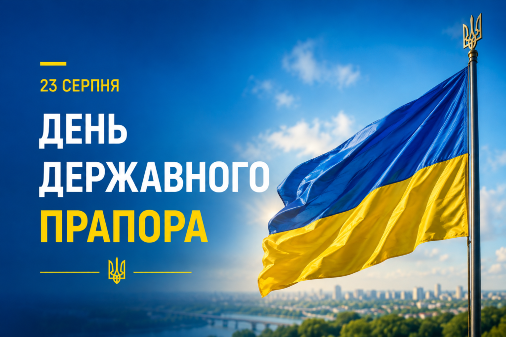 23 серпня – День Державного Прапора України